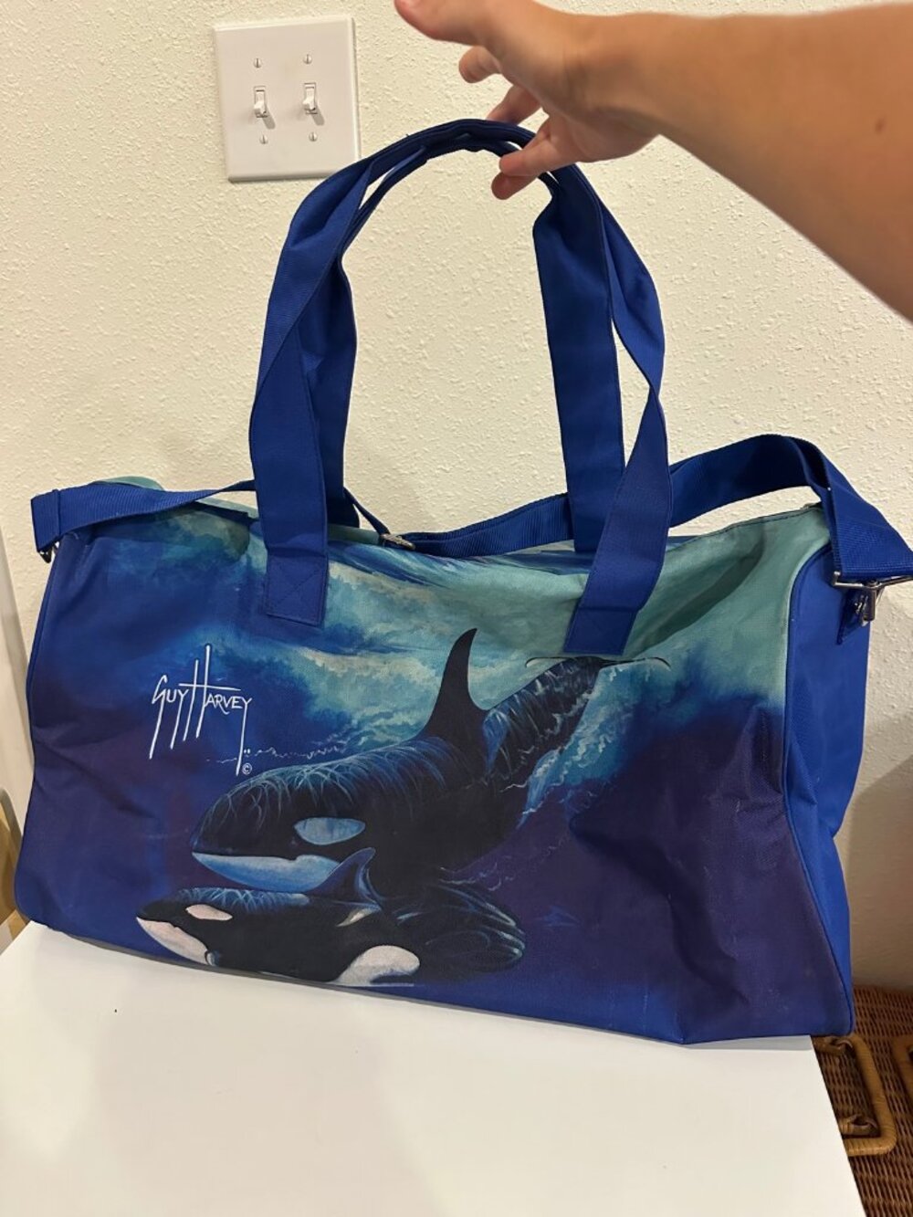 SeaWorld Guy Harvey Orca Duffel Bag